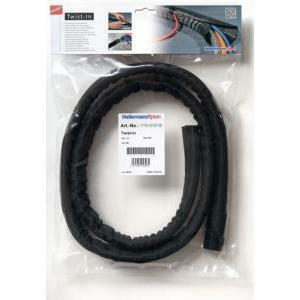 2mt calza autoavvolgente in poliestere twist-in 25 colore nero 170-01015