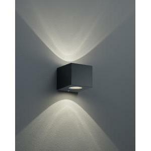 Italia cordoba applique led biemissione da esterno 2w luce calda 3000k colore nero opaco r28222632