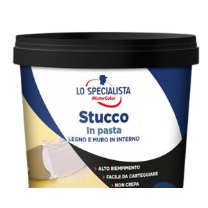 Stucco in pasta lo specialista mistercolor 0.5kg bianco - 195109c400001