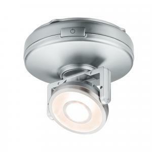 Spot led orientabile da armadio 1w luce calda 3000k dimmerabile a batteria con interruttore on/off 70637