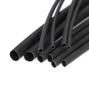 Guaina termorestringente 12m colore nero gbs016mne