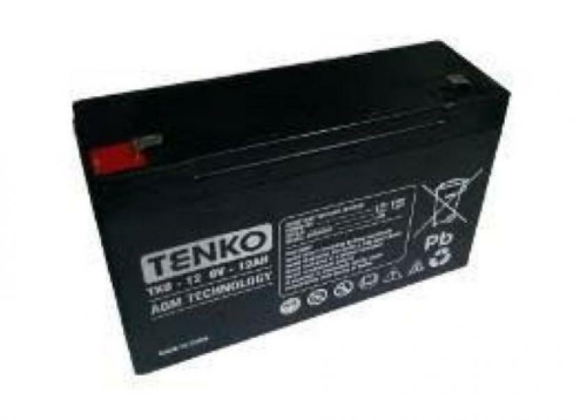 tenko tenko batteria al piombo 6v 4.0ah 38.6204.00 - foto 1