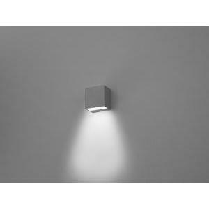 Nobile applique mono direzionale 9w temperatura colore 3000k luce calda colore grigio ba10/1a/3k/a