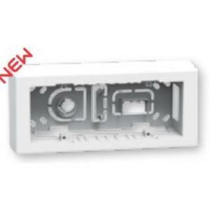 Scatola porta apparecchi standard italiano 6 moduli colore bianco spm506.3