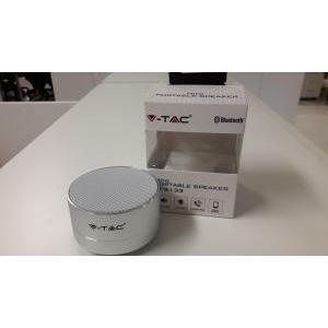 Mini speaker bluetooth 3w colore grigio vt-6133 7713