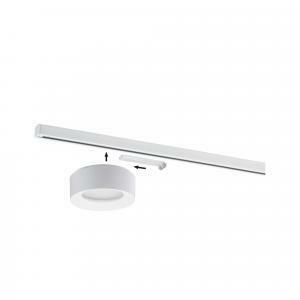 1mt binario nanorail da parete o soffitto in metallo colore bianco opaco  94992