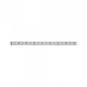 1mt di striscia led 7w 24v al metro luce calda 2700k dimmerabile cri 80 in metallo colore argento 70581