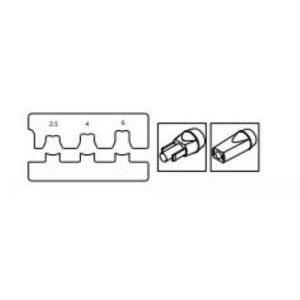 Crimpar matrice per pinza manuali per connettori solari 53mmc4