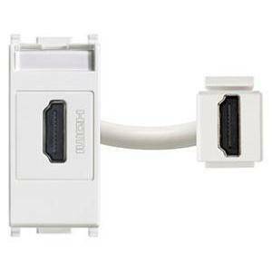 Serie plana presa hdmi colore bianco 14346