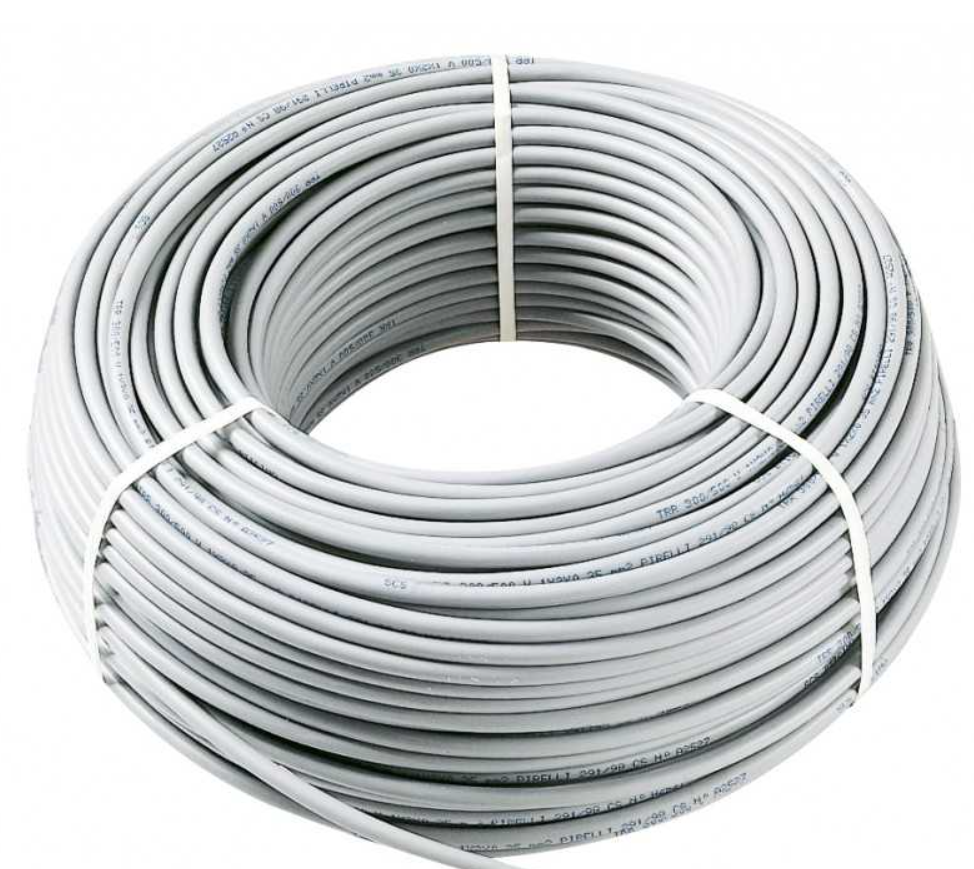 Cavo per sistema 2Voice Urmet 2x0.5mm2 da 50m bianco - 1083/94/B50 01