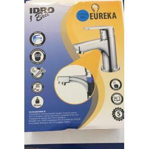 Rubinetto miscelatore  per lavabo modello eureka diametro 35 finitura cromo  scarub0966cr