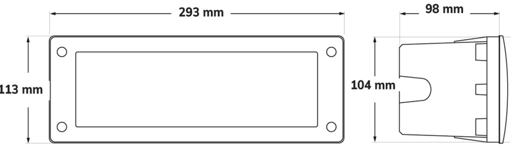 Faretto da incasso Dkl Italia Leti 300 1xE27 nero - DKL5C1E27.A 02