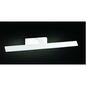 Applique led per specchio 12w colore bianca in metallo luce naturale 6100b