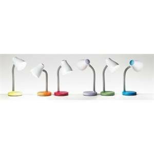 Lampada da tavolo colore blu 15w attacco e27 6036c