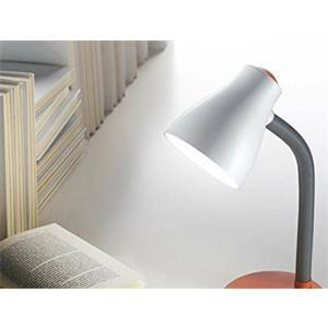 Lampada da tavolo colore arancio 15w attacco e27 6036ar