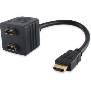 Adattatore da spina hdmi a 2 spine hdmi 64-579/2b