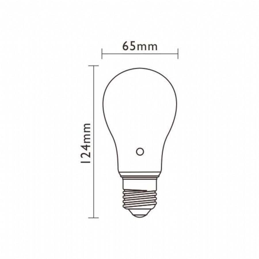 Lampadina con sensore Marino Cristal 11W 6000K - 21201 02