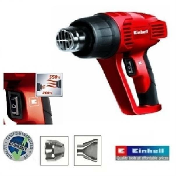 einhell einhell italia pistola aria calda 2000w 2 tempi 4520184 - foto 1