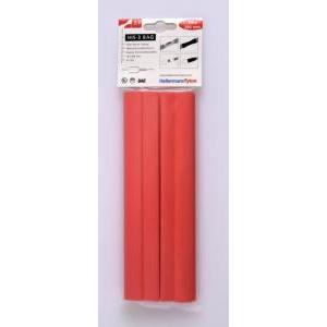 Guaina termorestringente rossa fino a 3:1 in sacchetti 308-31211