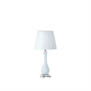 Lampada da tavolo lilly tl1 colore bianco 60w attacco e27 26084