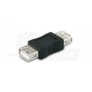 Adattatore usb  usb-a/usb-a nero - 64-526