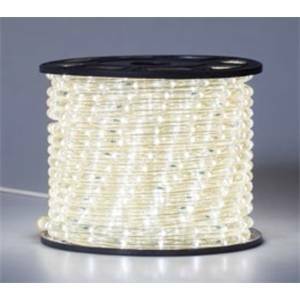 2 metri tubo luminoso led 2 fili colore bianco puro luce 2 mt 51-015/b2