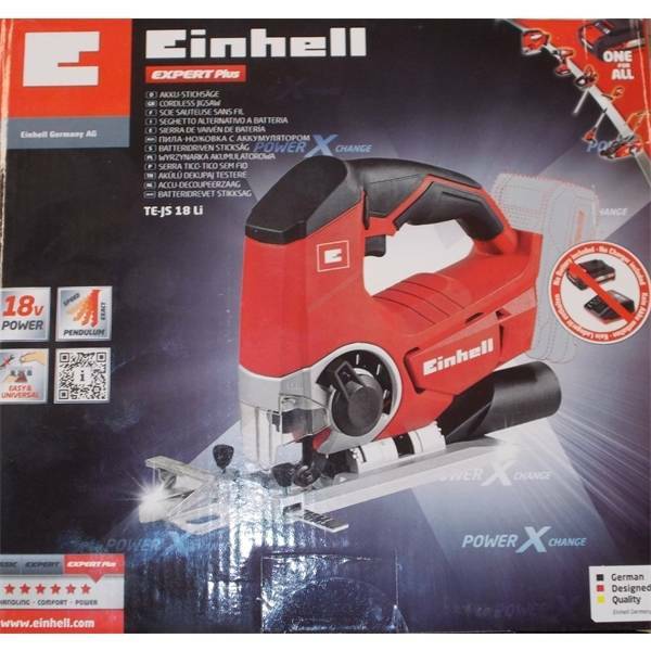 einhell einhell italia seghetto alternativo a batteria con movimento pendolare te-js 18 li 4321200 - foto 2