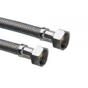 Flessibile in acciaio inox aisi 304 dn 10 1/2”femmina - 1/2” femmina h0226 b30