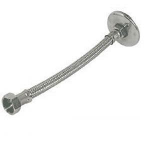 Flessibile in acciaio inox aisi 304 dn 10 1/2”f-1/2”f h0226 b20