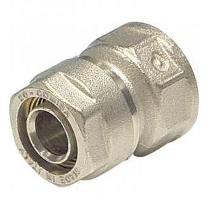 Raccordo diritto femmina 1/2"x16 per multistrato n1704 16