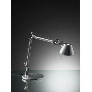 Lampada da tavolo tolomeo micro colore alluminio brillante solo corpo a001300