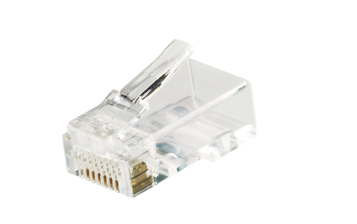 Spine RJ45 Fanton cat 5E trasparente 10pz - 23720/B10 01