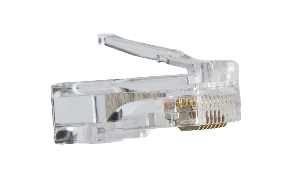 Spine RJ45 Fanton cat 5E trasparente 10pz - 23720/B10 02