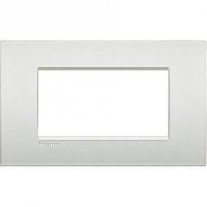 Livinglight air placca air 4 moduli colore bianco perla lnc4804pr