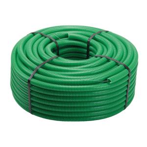 Corrugato con tirafilo  diametro 25mm da 50m verde - tf01025vt050