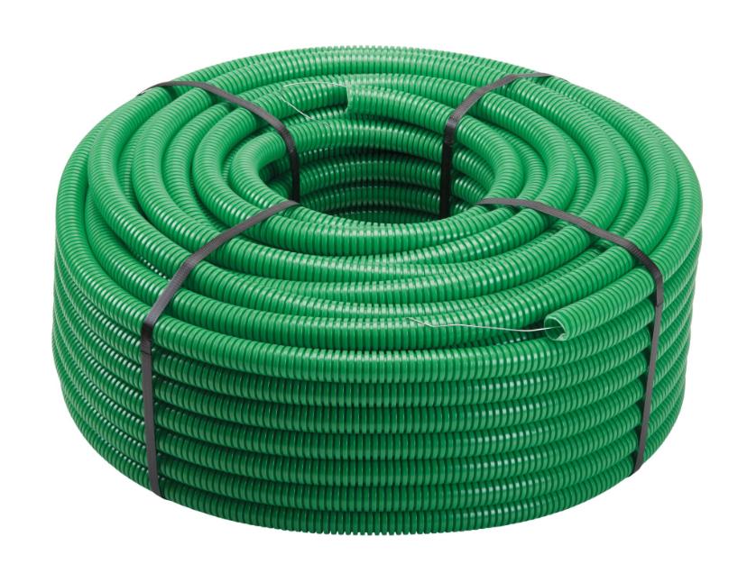 Corrugato con tirafilo Tubifor diametro 25mm da 50m verde - TF01025VT050 01