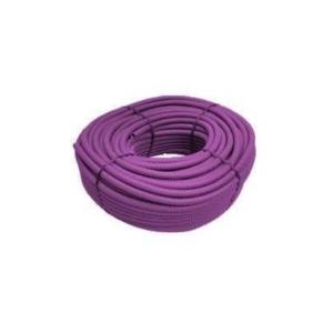 Corrugato con tirafilo  diametro 25mm da 50m viola - tf01025lt050