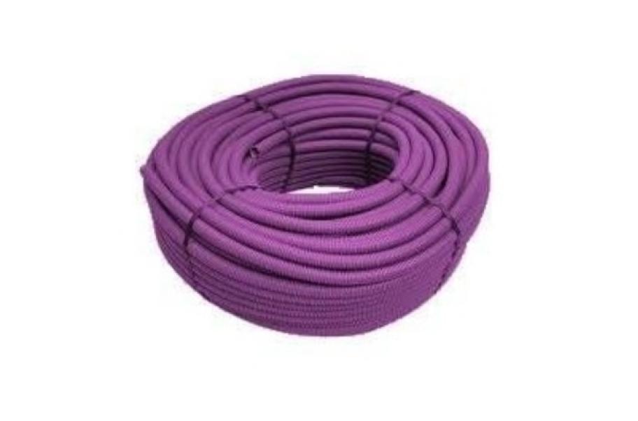 Corrugato con tirafilo Tubifor diametro 25mm da 50m viola - TF01025LT050 01